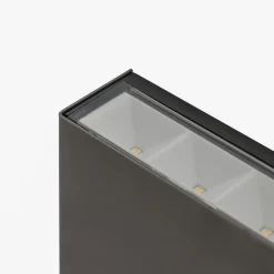 Arcchio LED-ulkoseinälamppu Karline, 1060 lm, ruostumaton teräs, IP65
