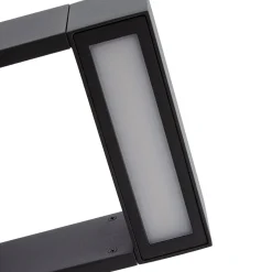 Arcchio LED-ulkoseinävalaisin Kovato, tummanharmaa, IP65