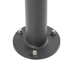 Arcchio LED-ulkovalaisin Nefarius, 250 cm, tummanharmaa, IP65