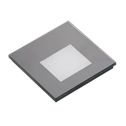 Arcchio LED uppoasennusvalaisin Vexi, 7,8 cm x 7,8 cm, musta, CCT