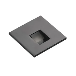 Arcchio LED uppoasennusvalaisin Vexi, 7,5 cm x 7,5 cm, musta, CCT