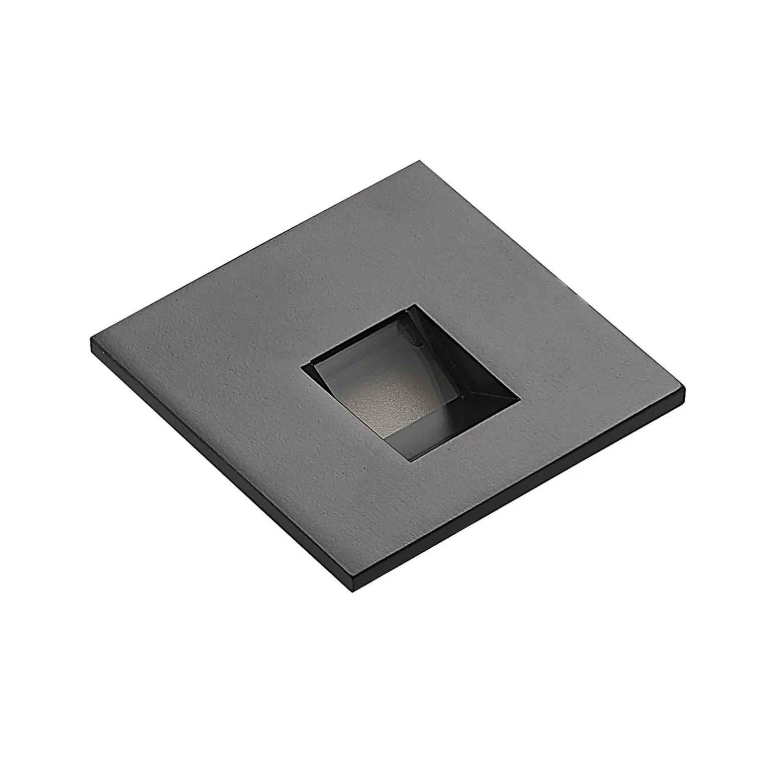 Arcchio LED uppoasennusvalaisin Vexi, 7,5 cm x 7,5 cm, musta, CCT