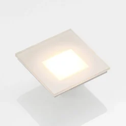 Arcchio LED uppoasennusvalaisin Vexi, 7,8 cm x 7,8 cm, valkoinen, CCT-arvo