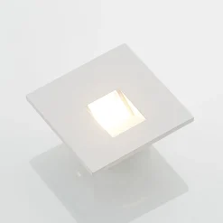 Arcchio LED uppoasennusvalaisin Vexi, 7,5 cm x 7,5 cm, valkoinen, CCT-arvo
