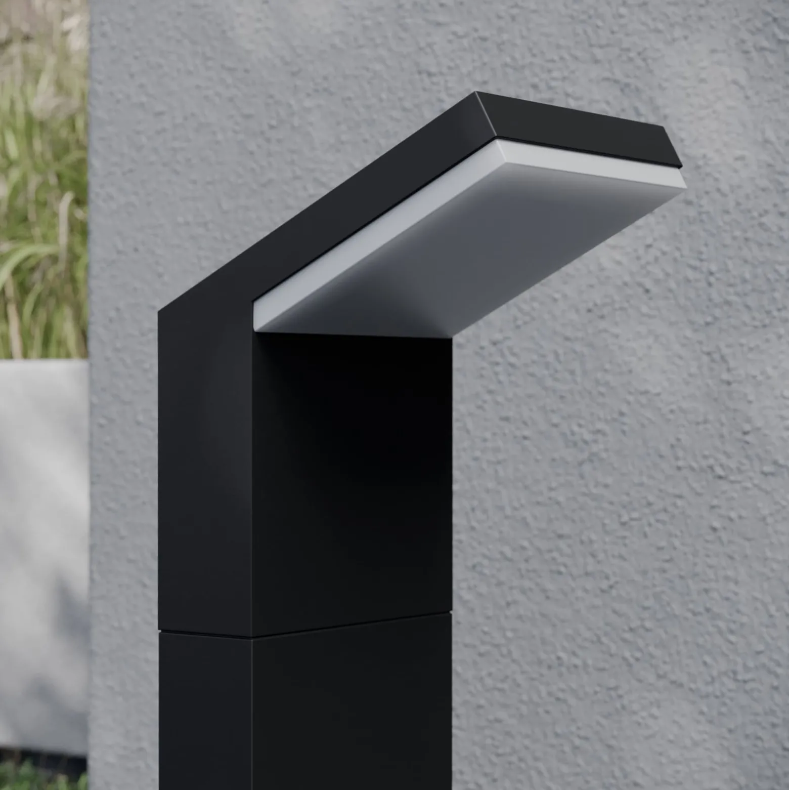 Arcchio LED-valaisin Yolena, 60 cm, antrasiitti, alumiinia