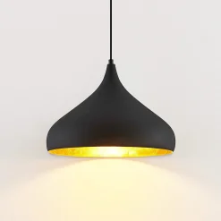 Arcchio Lunus -riippuvalaisin, kulta