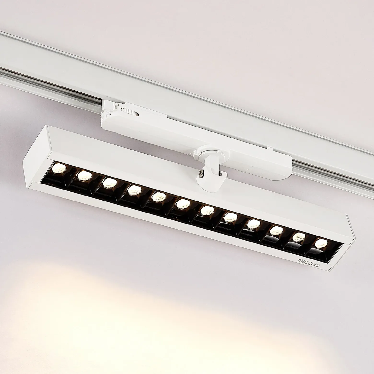 Arcchio Millay LED-kiskovalaisin valkoinen 3000K