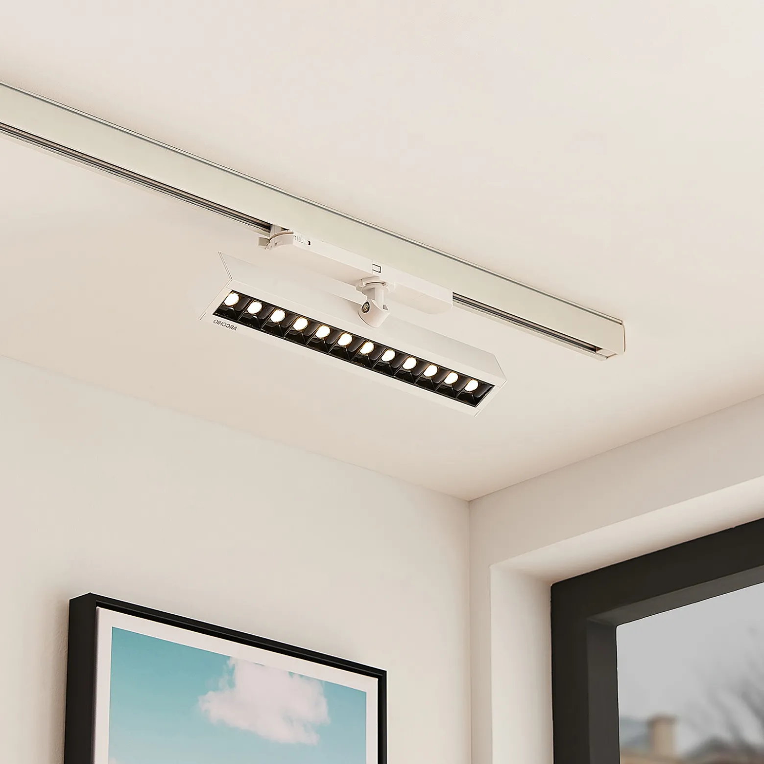 Arcchio Millay LED-kiskovalaisin valkoinen 3000K