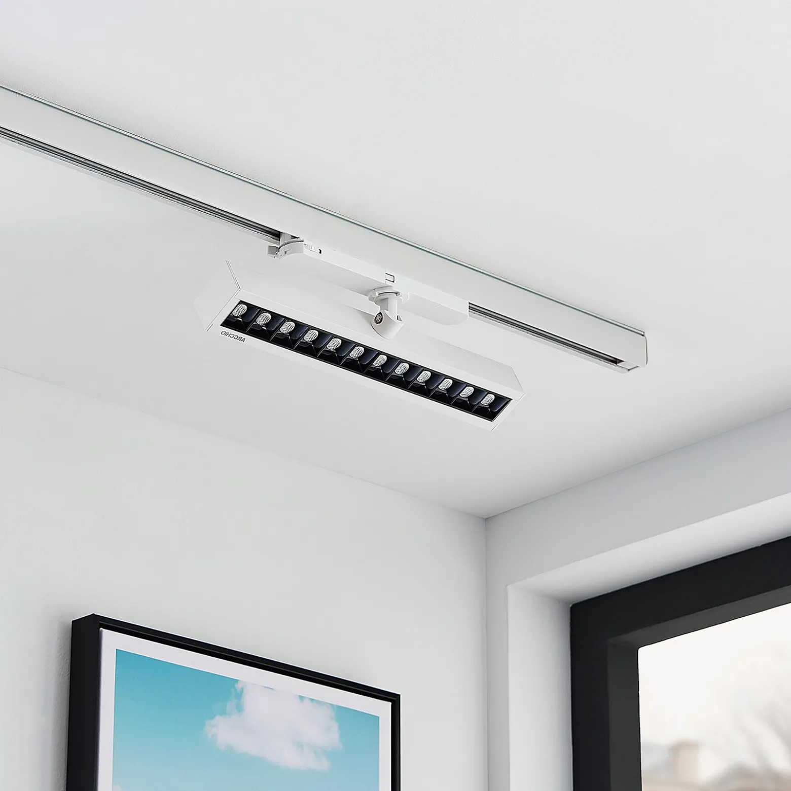 Arcchio Millay LED-kiskovalaisin valkoinen 3000K