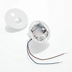 Arcchio Neru -LED-uppovalaisin pyöreä, valkoinen
