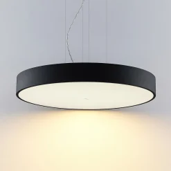 Arcchio Noabelle -LED-riippuvalaisin, musta, 80 cm
