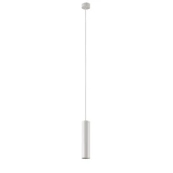 Arcchio-riippuvalaisin Ejona, korkeus 27 cm, valkoinen, alumiini