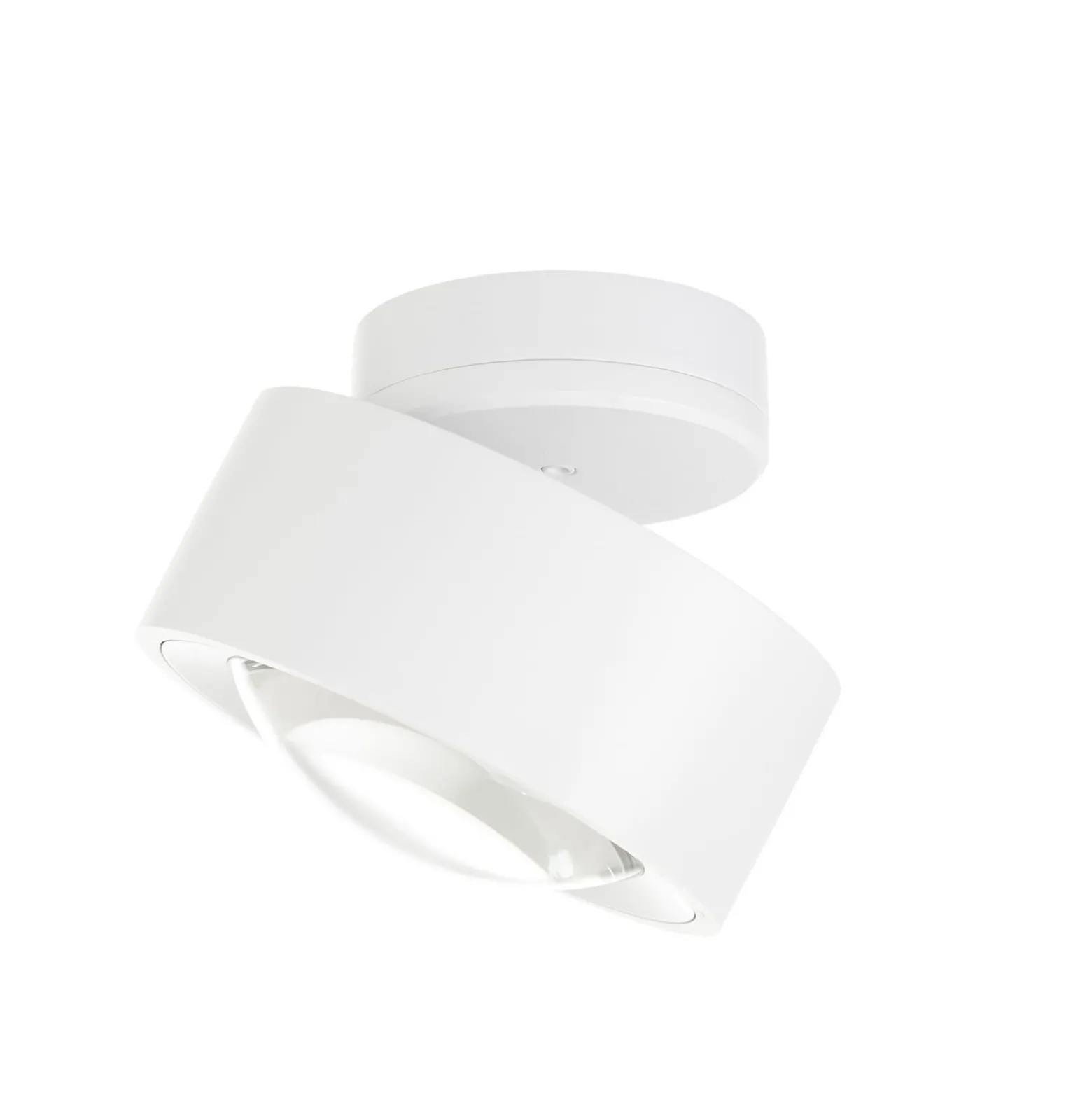 Arcchio Rotari LED-kattovalaisin, valkoinen, 12 cm, kääntyvä