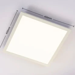Arcchio Tinus -LED-paneeli RGB, 45 cm x 45 cm
