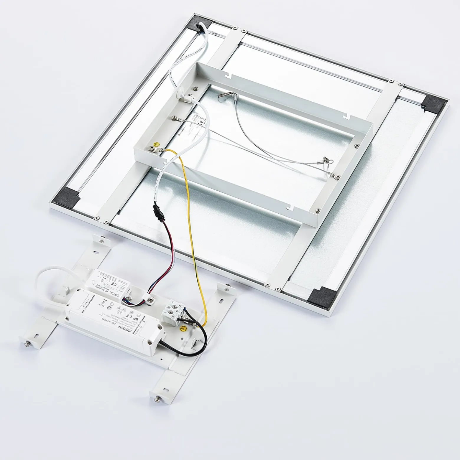 Arcchio Tinus -LED-paneeli RGB, 45 cm x 45 cm