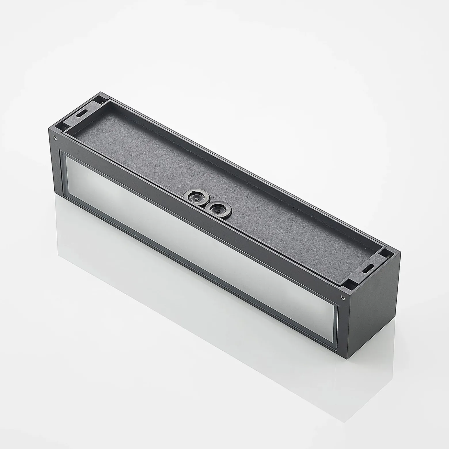 Arcchio ulkoseinälamppu LengoE27, 38 cm, antrasiitti, E27, IP54