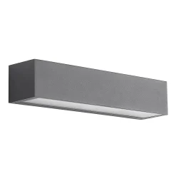Arcchio ulkoseinälamppu LengoE27, 38 cm, antrasiitti, E27, IP54