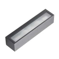Arcchio ulkoseinälamppu LengoE27, 38 cm, antrasiitti, E27, IP54