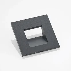 Arcchio upotettava seinävalaisin Zamo, G9, musta, 12 cm, IP65