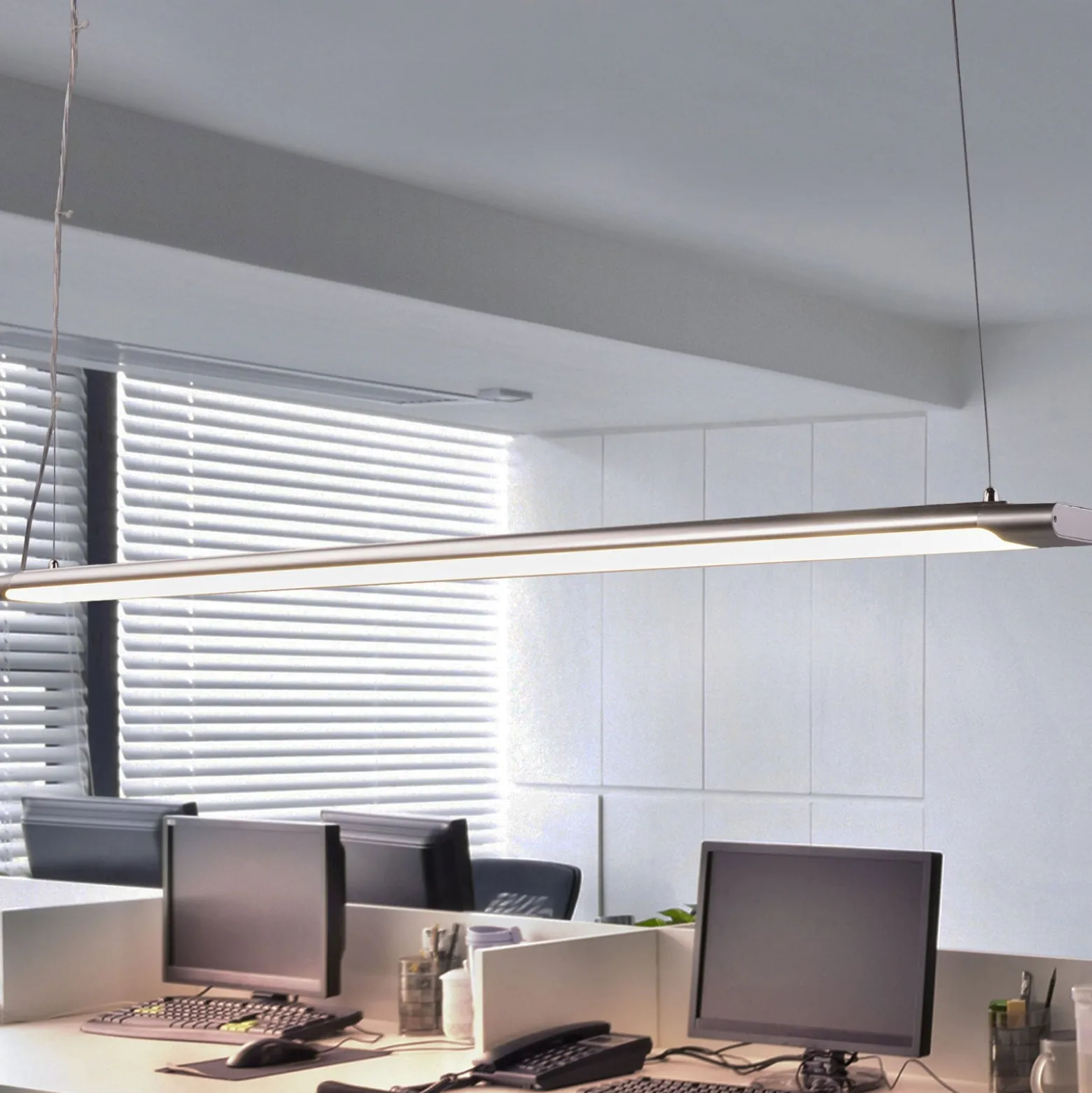 Arcchio Vinca LED-riippuvalaisin, 120 cm, 3 450 lm, 4 000 K
