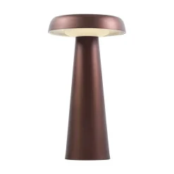 Arcello-LED-pöytälamppu, himmennys, messinki