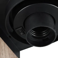 ARDILA-pylväsvalaisin, puun ulkonäkö, korkeus 100 cm, metalli/lasi IP44