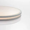 Arnim LED-kattovalaisin, valkoinen, muovia, Ø 49cm, IP44