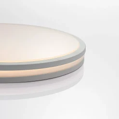 Arnim LED-kattovalaisin, valkoinen, muovia, Ø 49cm, IP44