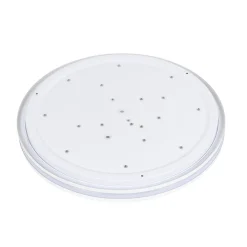 Arnim LED-kattovalaisin, valkoinen, muovia, Ø 49cm, IP44