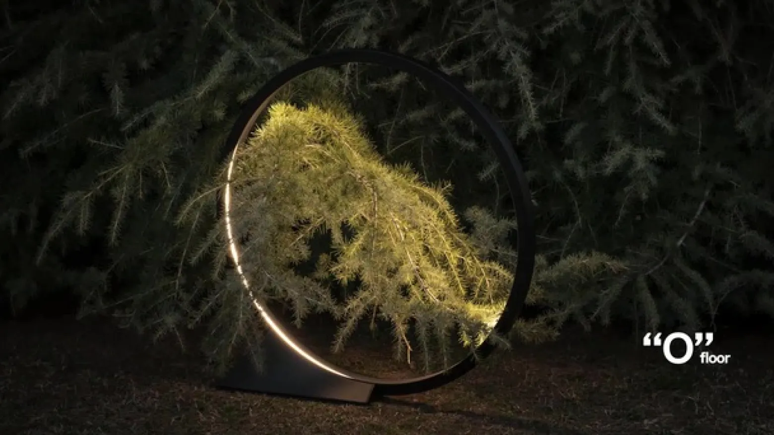Artemide O -LED-ulkoriippuvalaisin