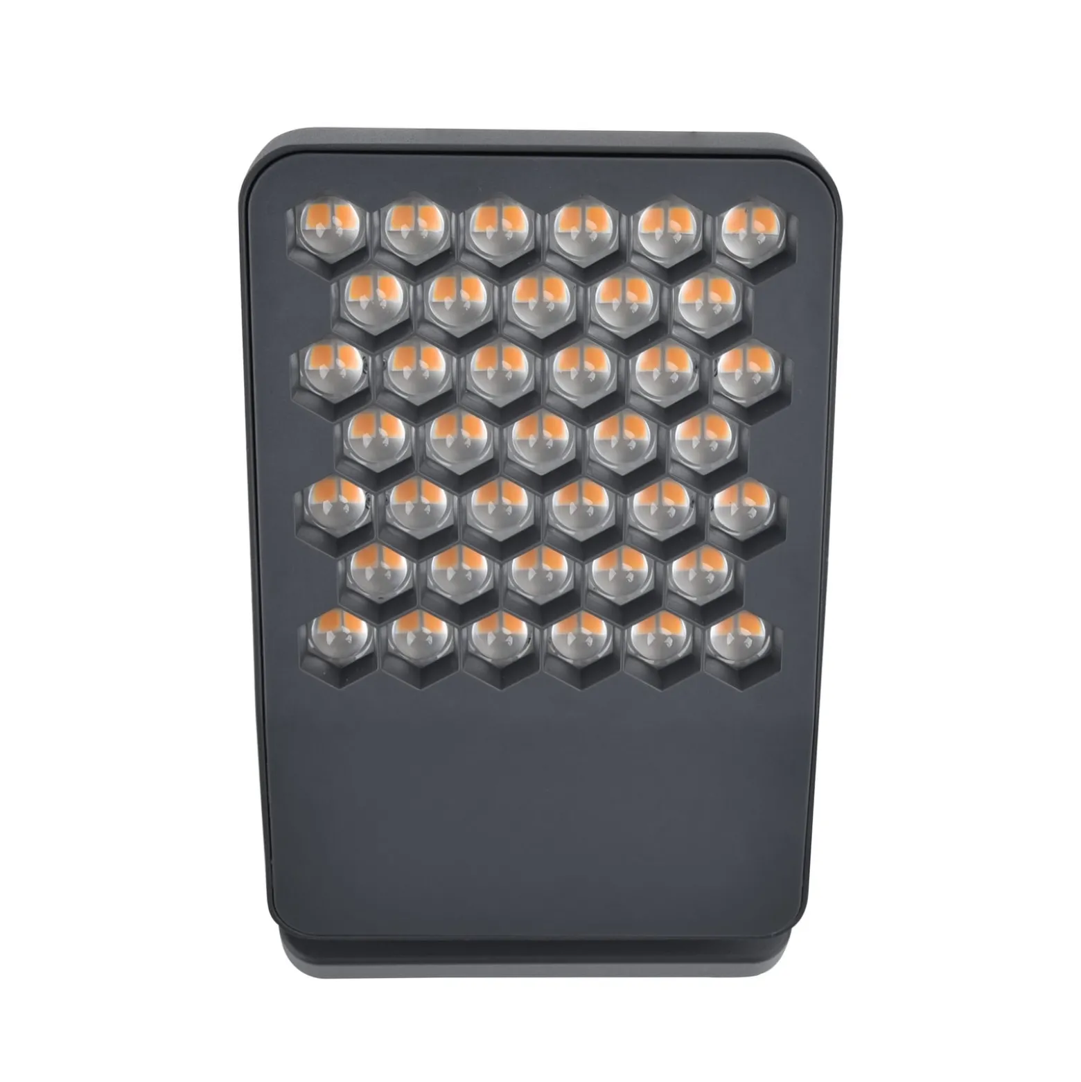 ATLANTIS-LED-ulkoseinävalaisin, tummanharmaa, 22 cm, metallia, IP54