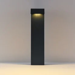 ATO-LED-pylväsvalaisin, korkeus 45 cm, DALI, antrasiitti, IP65, metalli