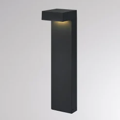 ATO-LED-pylväsvalaisin, korkeus 45 cm, DALI, antrasiitti, IP65, metalli