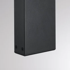 ATO-LED-pylväsvalaisin, korkeus 45 cm, DALI, antrasiitti, IP65, metalli