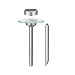 Aurinkokennovalaisin Ufo LED IP44 ruostumaton