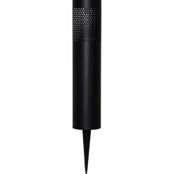 Aurinkokäyttöinen Blace-LED-valaisin, musta 39 cm