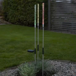 Aurinkokäyttöinen Bubbly-LED-valaisin 3x, moniväri
