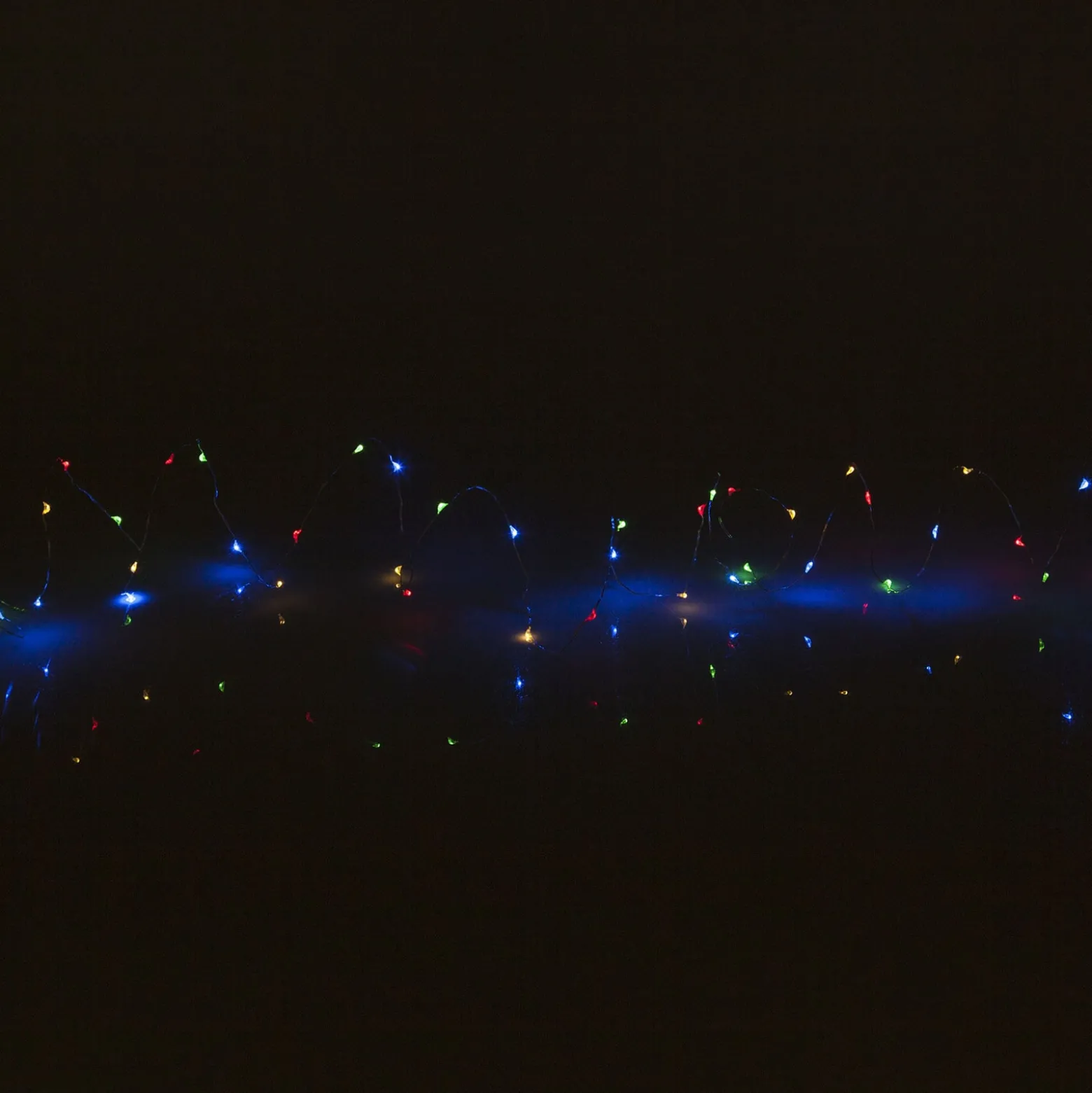 Aurinkokäyttöinen Dew Drop -LED-valoketju moniväri