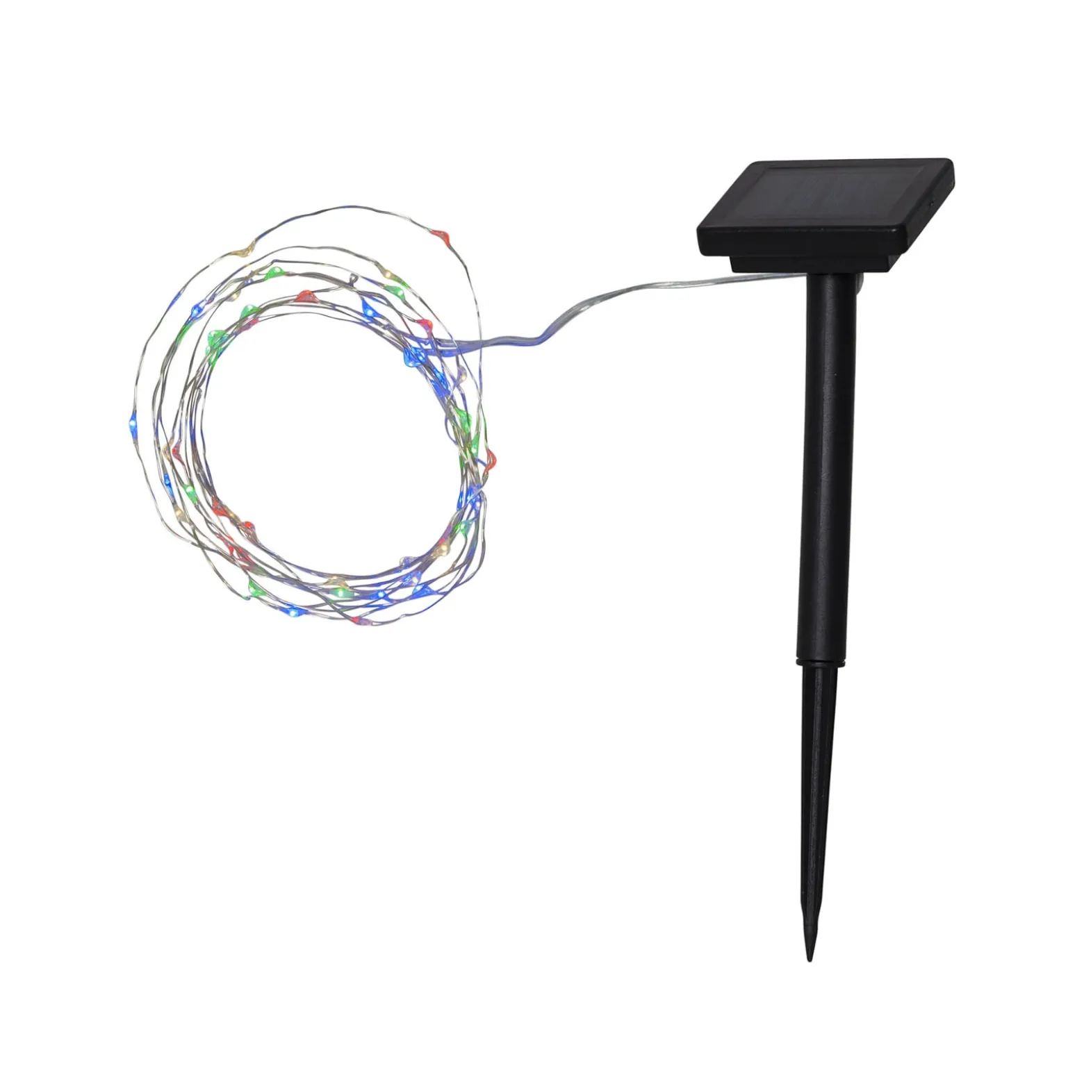 Aurinkokäyttöinen Dew Drop -LED-valoketju moniväri