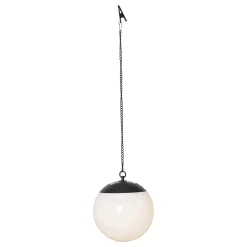 Aurinkokäyttöinen Globus-LED-riippuvalo