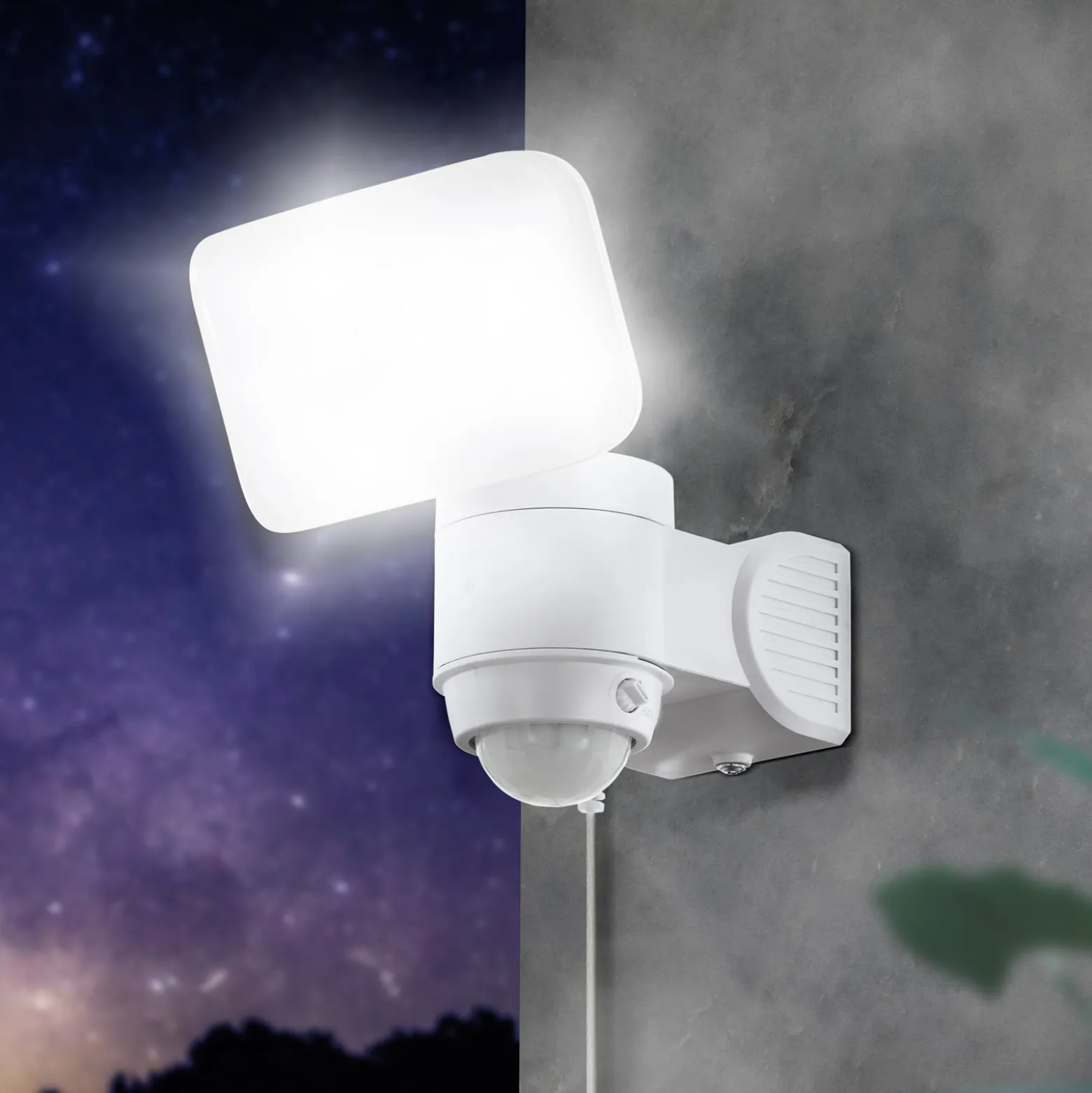 Aurinkokäyttöinen LED-lamppu Casabas tunnistimella