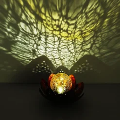 Aurinkokäyttöinen LED-lamppu 33655, kukka, Ø 22 cm