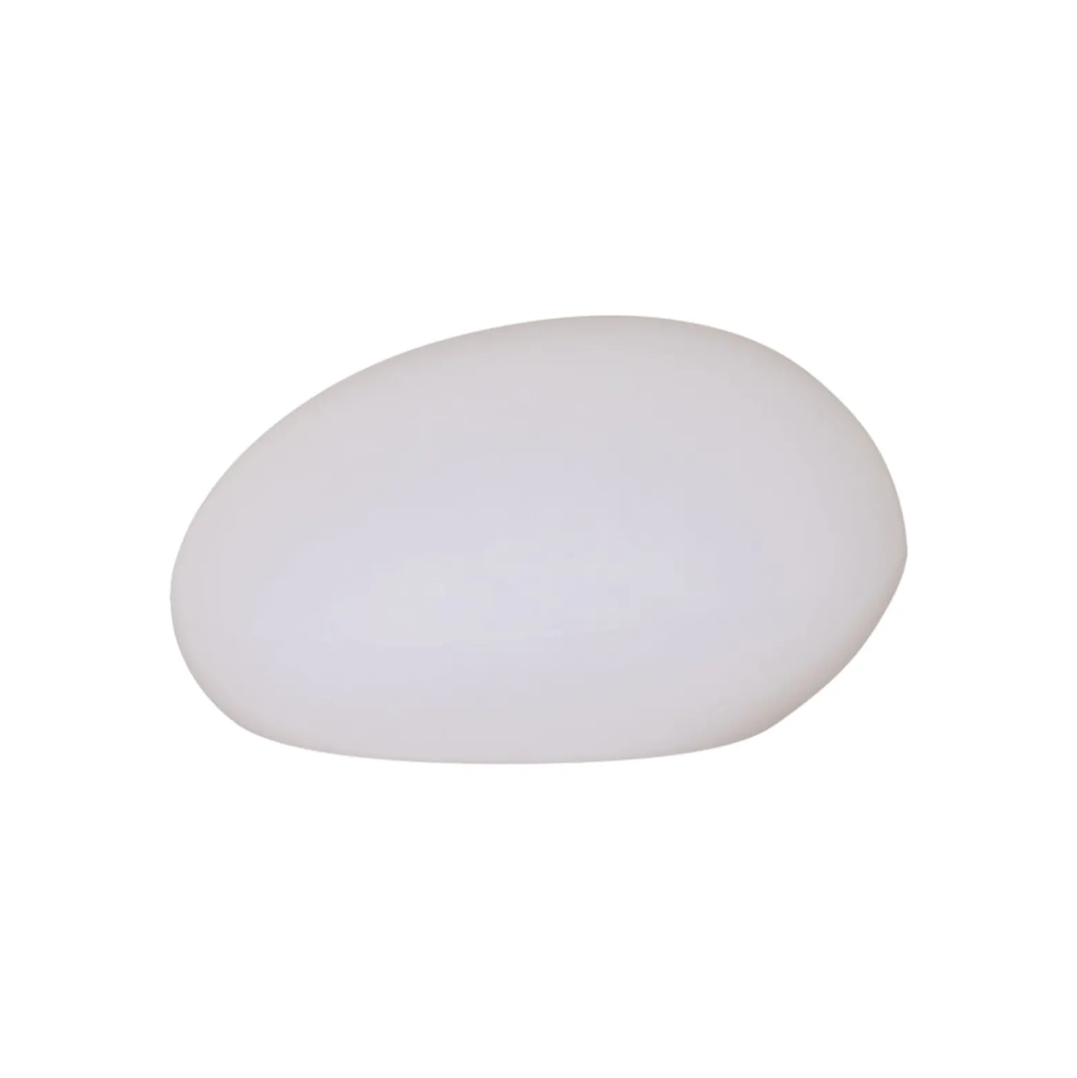 Aurinkokäyttöinen LED-valaisin GLOBY, valkoinen, 24,5 cm, muovi, IP44
