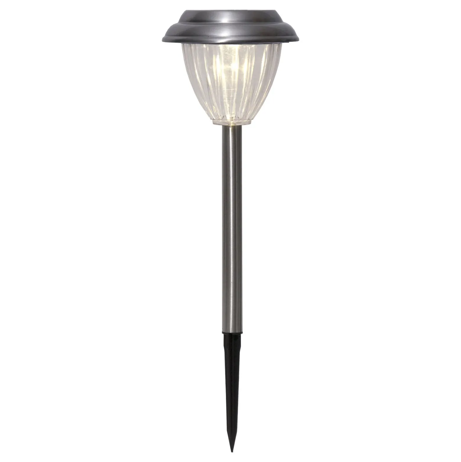Aurinkokäyttöinen Palma-LED-pollarivalaisin, 4 kpl