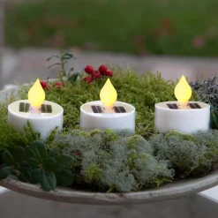 Aurinkokäyttöinen Saul-LED-valo, 3 kpl / pakkaus