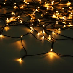Aurinko-LED-valoverho IP44 110 x 90 cm, 100 lamppua
