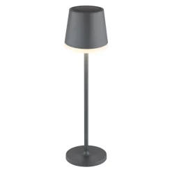 Aurinko-pöytälamppu 36637A, IP44, antrasiitti