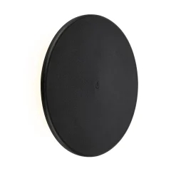 Aurora LED ladattava ulkoseinävalaisin, musta, kosketus himmennin, IP54