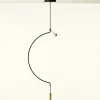 Axolight Liaison M1 riippuvalo musta/kulta 46cm