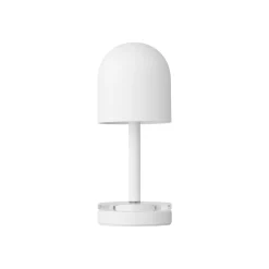 AYTM LED-akkukäyttöinen pöytävalaisin Luceo, valkoinen, IP44